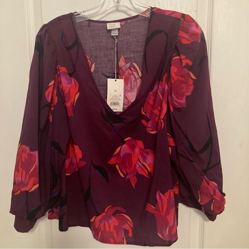 🔥NWT A New Day blouse